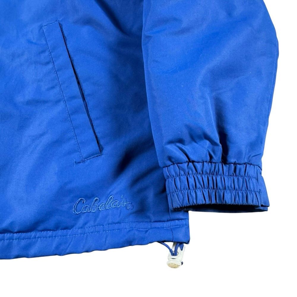 Cabelas Fleece Lined Jacket Womens XL Sherpa Full Zip Gorpcore Outdoor Hiking - Picture 2 of 8